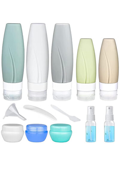 TAPIT Travel Bottles Set 14 Pack Portable Travel Containers for Women Silicon...