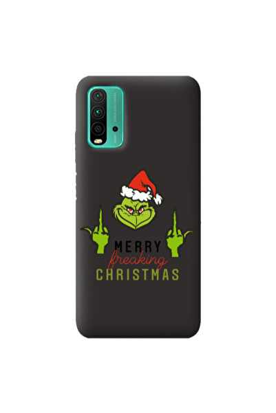 Other Xiaomi Poco M3 Merry Christmas44 Black Colored Silicone TPU Θήκη
