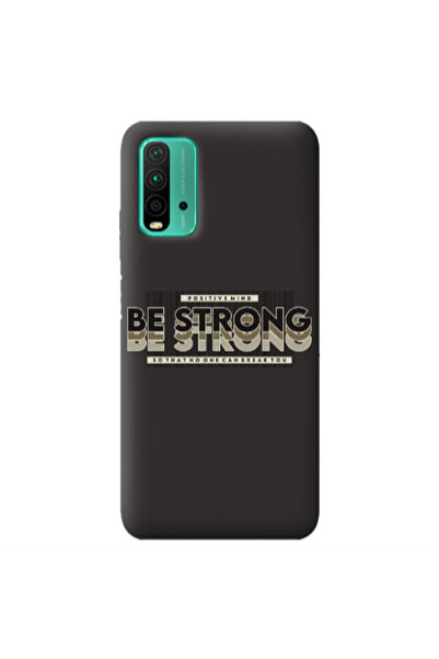 Other Xiaomi Poco M3 Positivemind Black Colored Silicone TPU Θήκη