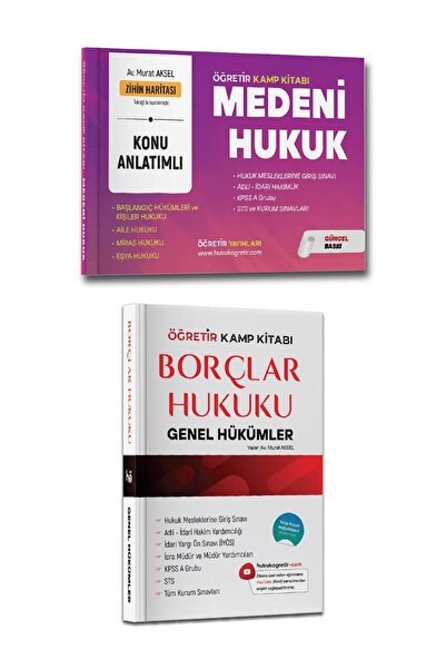hukuk öğretir Medeni Hukuk Borçlar Hukuku Genel Hükümleri Kamp Kitabı