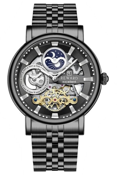 Reward Rd314018M Automatic Men's Wristwatch with Steel Strap