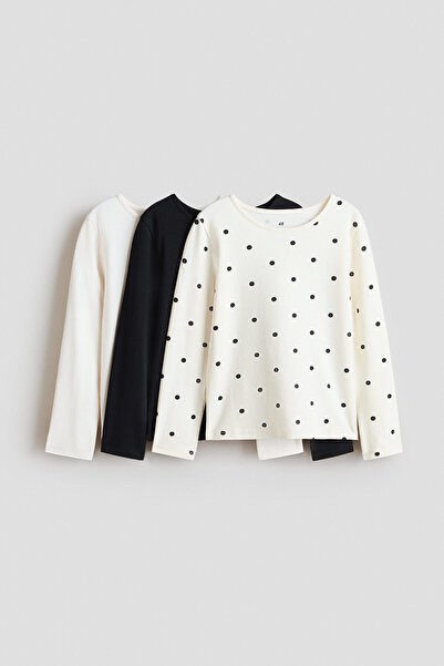 H&M 3'lü Pamuklu Üst