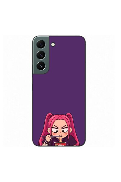 OEM Husa compatibila cu Samsung Galaxy S22 Silicon Tpu Model KPop Demon Hunte...