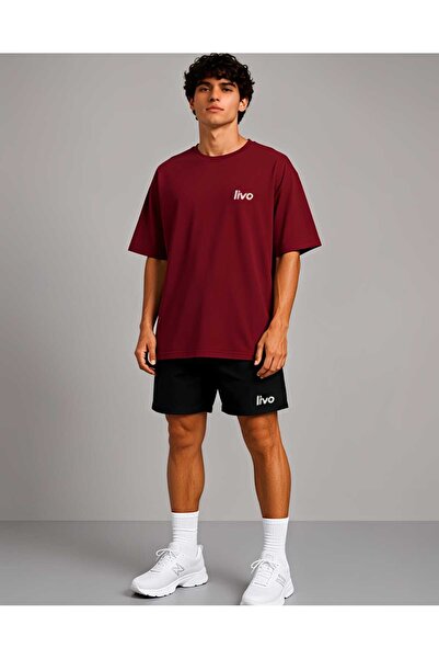 EFFRENATU Basic Oversize T-Shirt with Livo Gülcan Print – Comfortable Fit, Ca...
