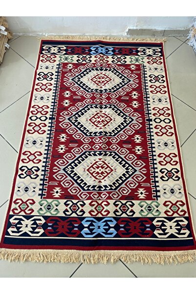 Kilim dokuma 120x180 çift taraflı yıkanabilir modern lüks kilim