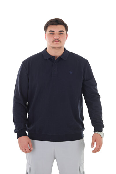 marufshop Long-Sleeved Polo Collar Seasonal Sweatshirt Suitable for Men with ...