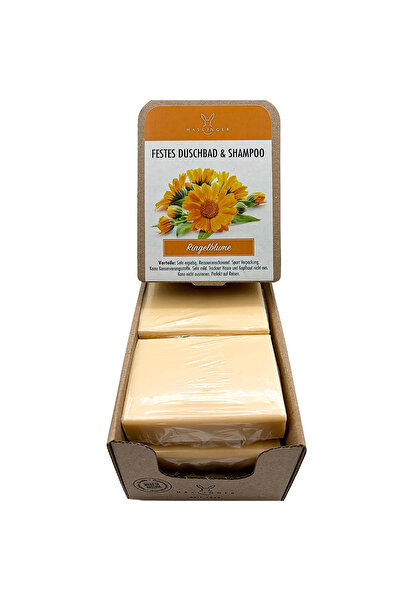Haslinger Aynısefa (Calendula) Katı Duş Jeli ve Şampuan (100 g)