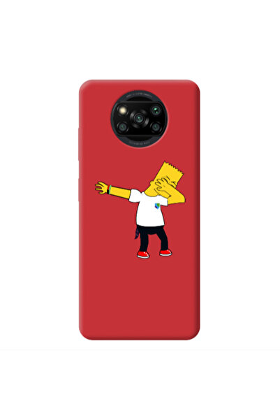 Other Xiaomi Poco X3 /X3 Pro Simpsons2 Red Colored Silicone TPU Θήκη