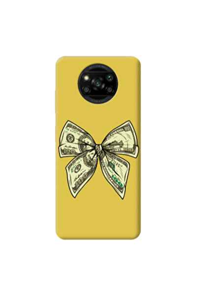 Other Xiaomi Poco X3 /X3 Pro Bowtie Dollars Yellow Colored Silicone TPU Θήκη