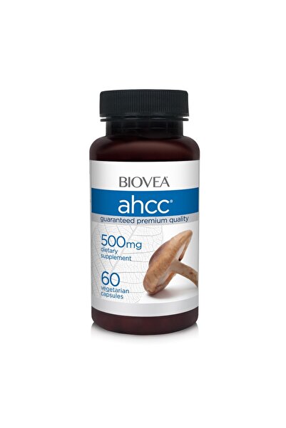 Biovea AHCC 500mg Formulă pentru susținerea imunității cu ciuperci, 60 capsule