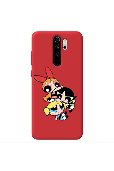 Other Xiaomi Redmi Note 8 Pro Powerpuff Red Colored Silicone TPU Θήκη