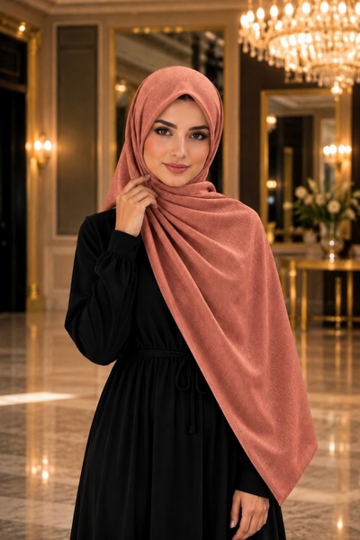 İmajButik Powder Crystal Levidor Evening Dress Shawl