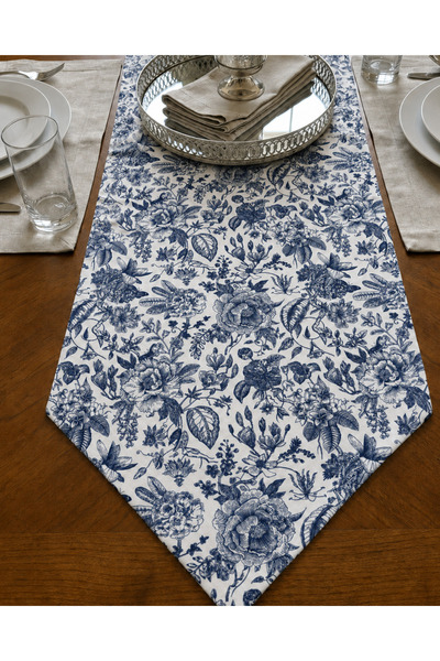 Reyn Home Desenli Duck Kumaş 1 Adet Runner, 40x140cm