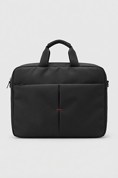Çantachım Laptop Bag 17.3 "Inch Waterproof Black with Adjustable Shoulder Strap