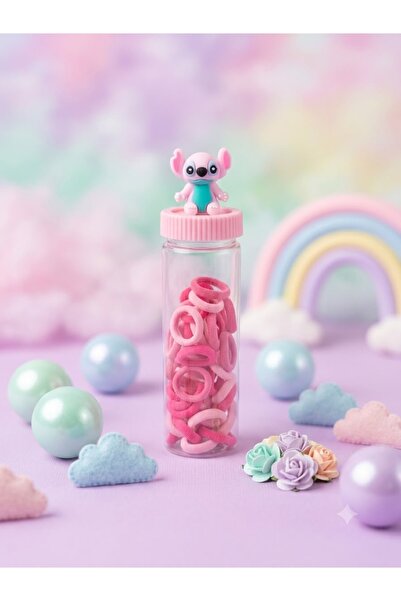Generic Brand Mini Hair Tie Set with Cute Character Figures, Boxed, Color Opt...
