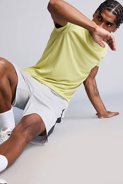 DeFacto Standard Fit Short Sleeve Light Green Basic T-Shirt H2903Ax26Sm