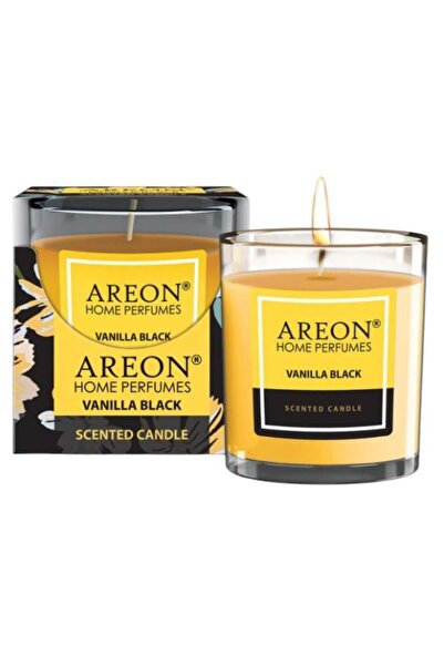 Areon شمعة معطرة فانيلا بلاك من اريون - 120 جرام