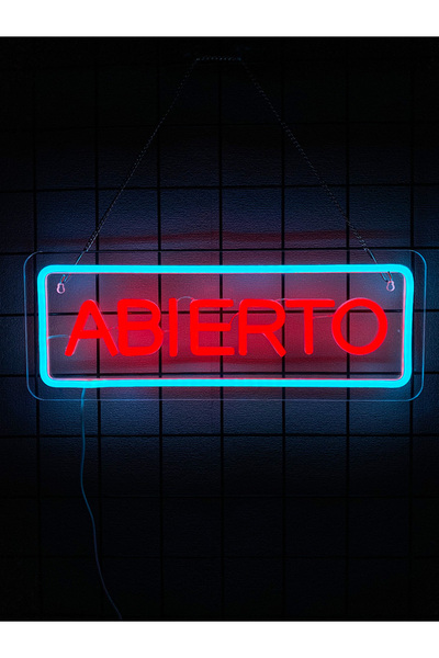 Choice A Abierto LED Neon Sign,Business Spanish Open Signs for Various Stores...