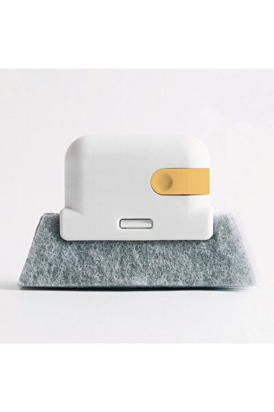 Choice G571C Yellow Window Cleaning Brush Windowsill Groove Deadend Cabinet C...