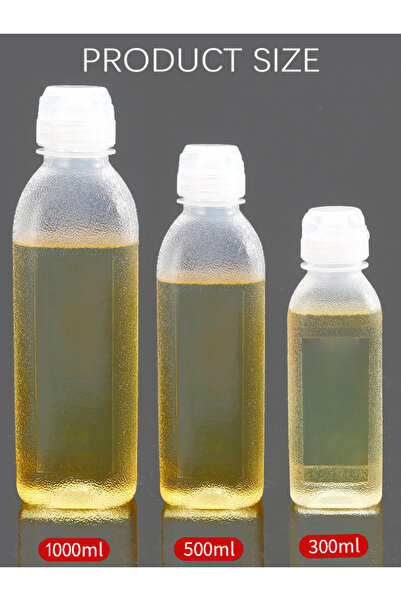 Choice1 1000ml 1pcs 1000ml household transparent oil bottle, kitchen outdoor ...