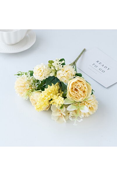 choice2 1 pc YELLOW Artificial Flower Festival Decor Home Room Table Vase Wed...