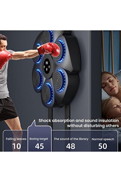 PopZa Smart Music Boxing Machine – Interactive Cardio and Training Equipment
