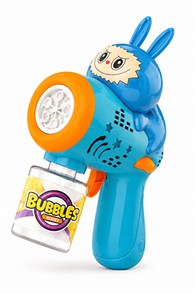 ZİVENTA Labubu Bubble Gun Işıklı Otomatik Baloncuk Tabancası Çocuk Oyuncağı B...