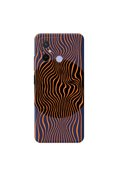 Other Xiaomi Redmi 12C Trapezoidal lines Dark blue Colored Silicone TPU Θήκη