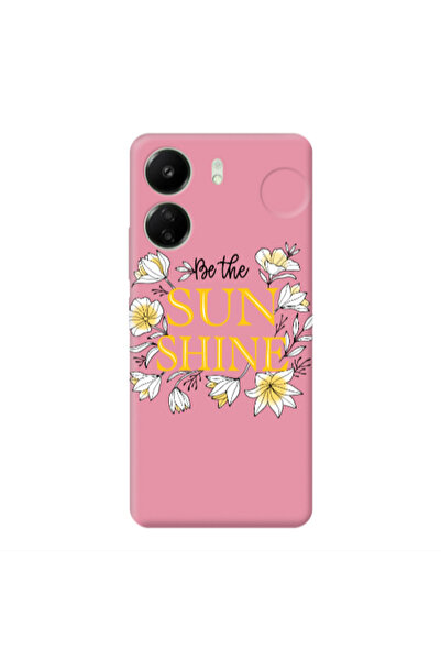 Other Xiaomi Redmi 13C Sun Shine Pink Colored Silicone TPU Θήκη