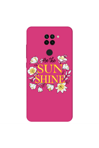 Other Xiaomi Redmi Note 9 Sun Shine Fuchsia Colored Silicone TPU Θήκη