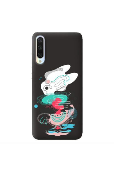 Other Xiaomi Mi 9 Lite Abstract 50 Black Colored Silicone TPU Θήκη