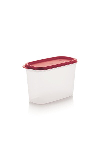 Tupperware Modüler Saklama Kabı Oval-2 1.1L Kırmızı Kp