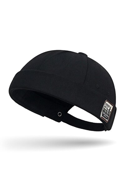 Choice4 black Casual Baseball Cap Summer Brimless Adjustable Cycling Riding B...