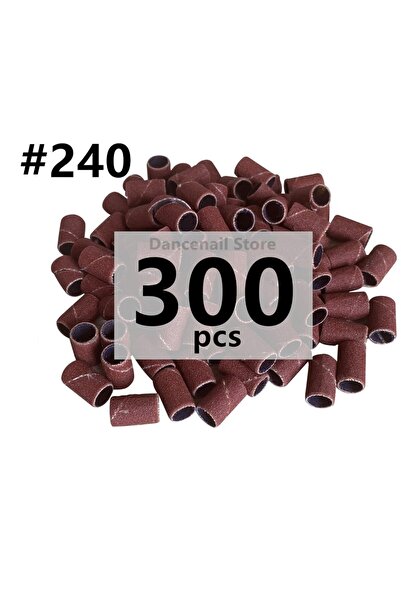 Choice1 Grit 240-300pcs Sanding Bands for Nail Drill 50/100/300pcs Set 80/120...