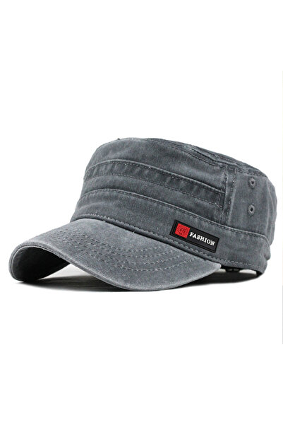 Choice3 One Size GRAY 1pc Spring and Autumn Flat Top for Men and Women Soft T...
