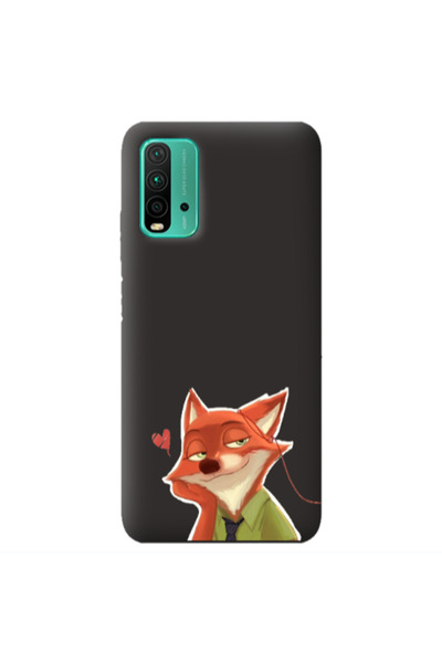 Other Xiaomi Poco M3 Valentines 15 Black Colored Silicone TPU Θήκη