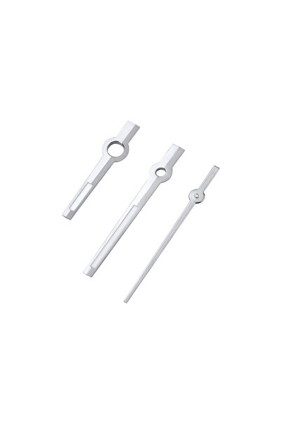 choice2 عقارب ساعة فضية معدلة مضيئة خضراء لحركة NH35/NH36/4R/7S، فضية وذهبية R