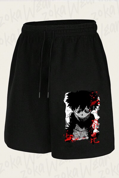 ZOKAWEAR شورت مطبوع بتصميم My Hero Academia Dabi v15 للجنسين