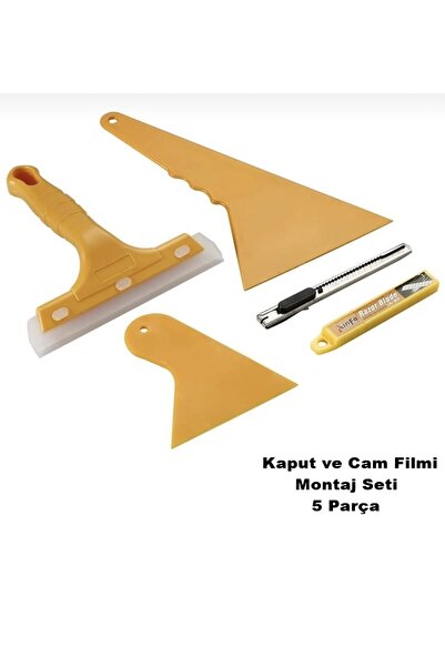 Point Oto Cam Filmi Çekme Aparatı 5 Parça Profesyonel Set Ragle