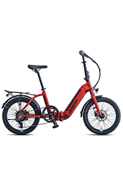 Kron Loop Urban 20 Jant 7 Vites H.Disk Katlanır Elektrikli Bisiklet Kırmızı G...