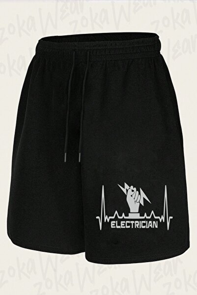 ZOKAWEAR Unisex Electrician Design Printed Shorts