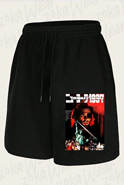 ZOKAWEAR Unisex Escape from New York Design Printed Shorts