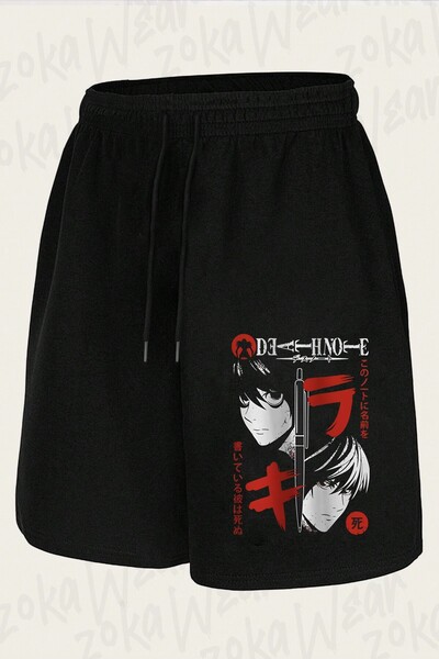 ZOKAWEAR Unisex Death Note L Character3 Design Printed Shorts
