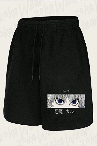 ZOKAWEAR Unisex Killua Eyes Hunter X Hunter Design Printed Shorts