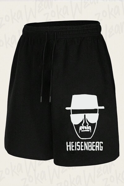 ZOKAWEAR Unisex Heisenberg Breaking Bad V2 Design Printed Shorts
