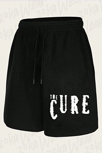 ZOKAWEAR Unisex the Cure Logo Design Printed Shorts