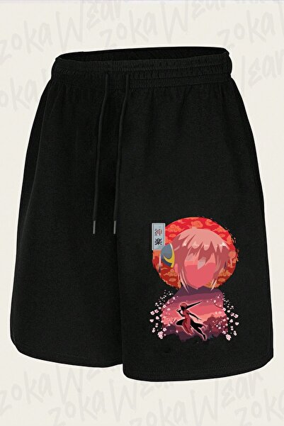 ZOKAWEAR Unisex Gintama Design Printed Shorts