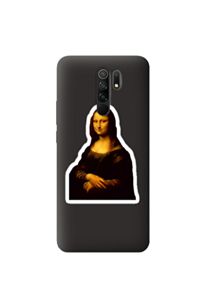 Other Xiaomi Redmi 9 Davinci Black Colored Silicone TPU Θήκη