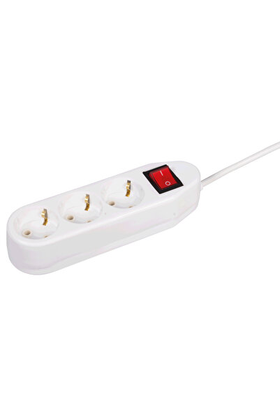 IPEE Prelungitor Ceramic 5m 3 Prize cu CP cu Intrerupator, IPEE, PRELUNGITOARE
