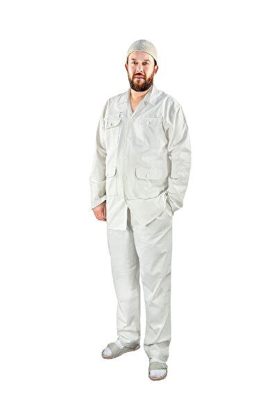 ihvan online Men's Safari Suit Stone Color-1173